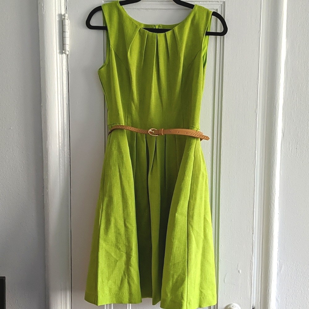 Ellen Tracy Women's Green Cocktail Dress - Size 6P